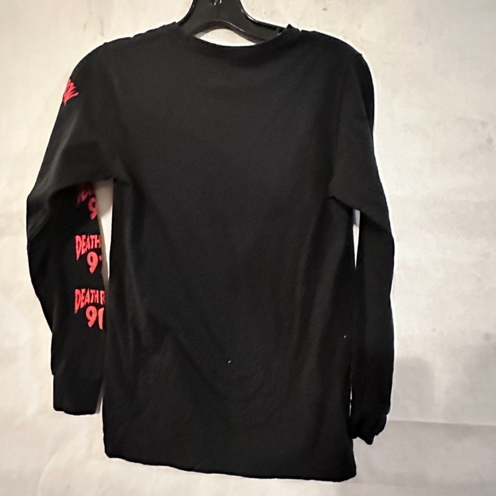 Death Row Records Long SLeeve NWOT Size Small  Black Womens - Picture 5 of 6